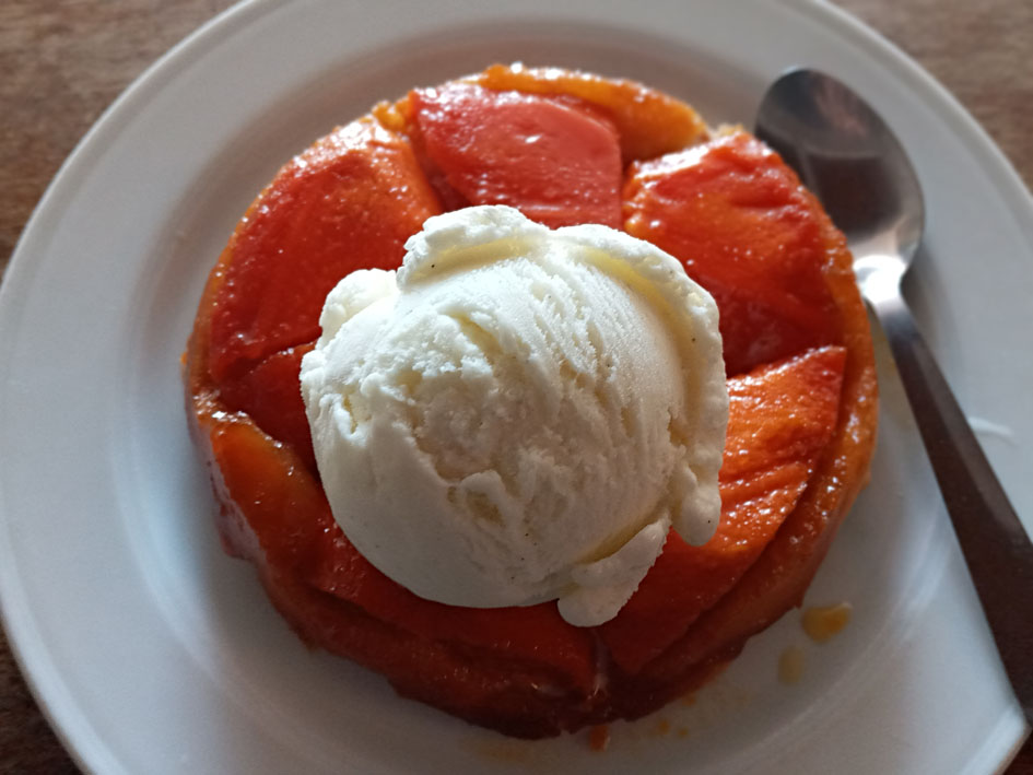 Tarte tatin Papaye 