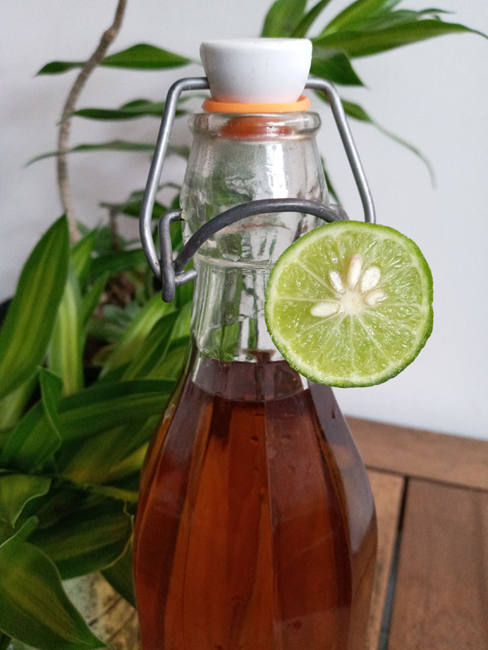 Thé glacé citronné